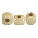 Cuentas de vidrio Minos® par Puca® - Opaque beige ceramic look 03000/14413